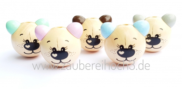 3D Bärchen Teddykopf Mädchen