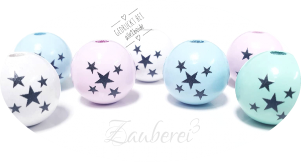 18mm Perle Sterne