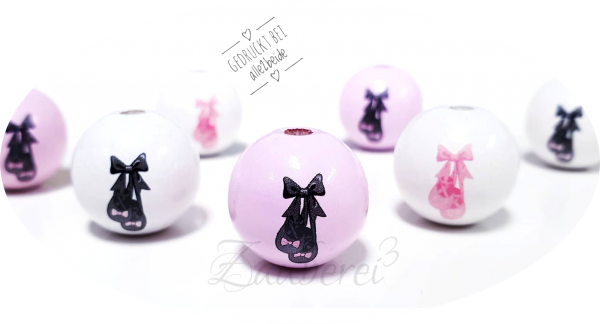 18mm Perle Ballerina Schühchen