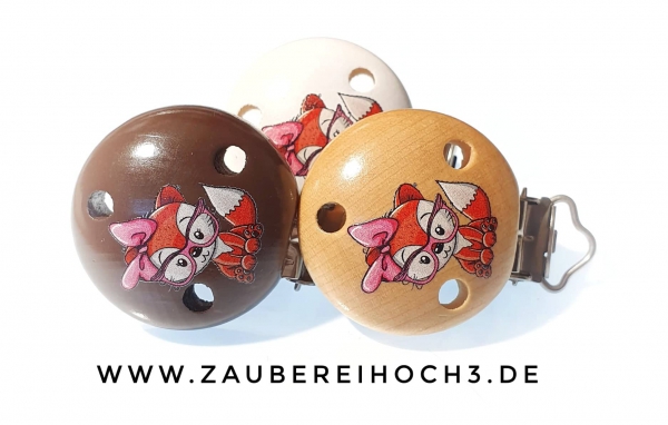 Motivclip Fuchsmädchen