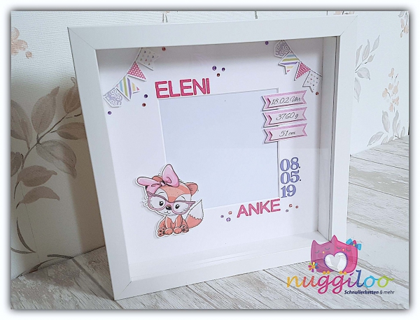 Print & Cut Datei Fuchs Mädchen