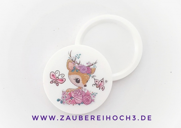 1 x 10 Chip Tierbaby Rehlein Blümchen