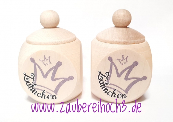 Dose Krone (Prinz & Prinzessin) 4x4