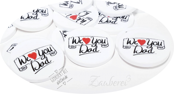 10x1 Chip We love you Dad
