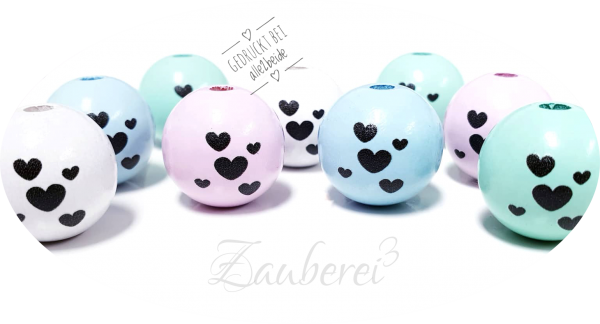 18mm Perle Herzen