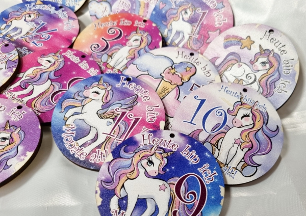 Meilensteinkarten Einhorn